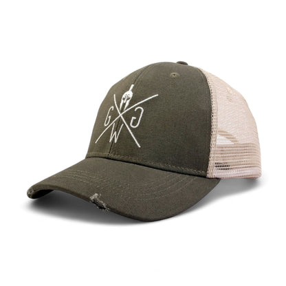 Venice Trucker Cap - Olive