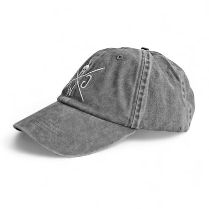 Baseball Cap 'California' - Stonewashed Grau