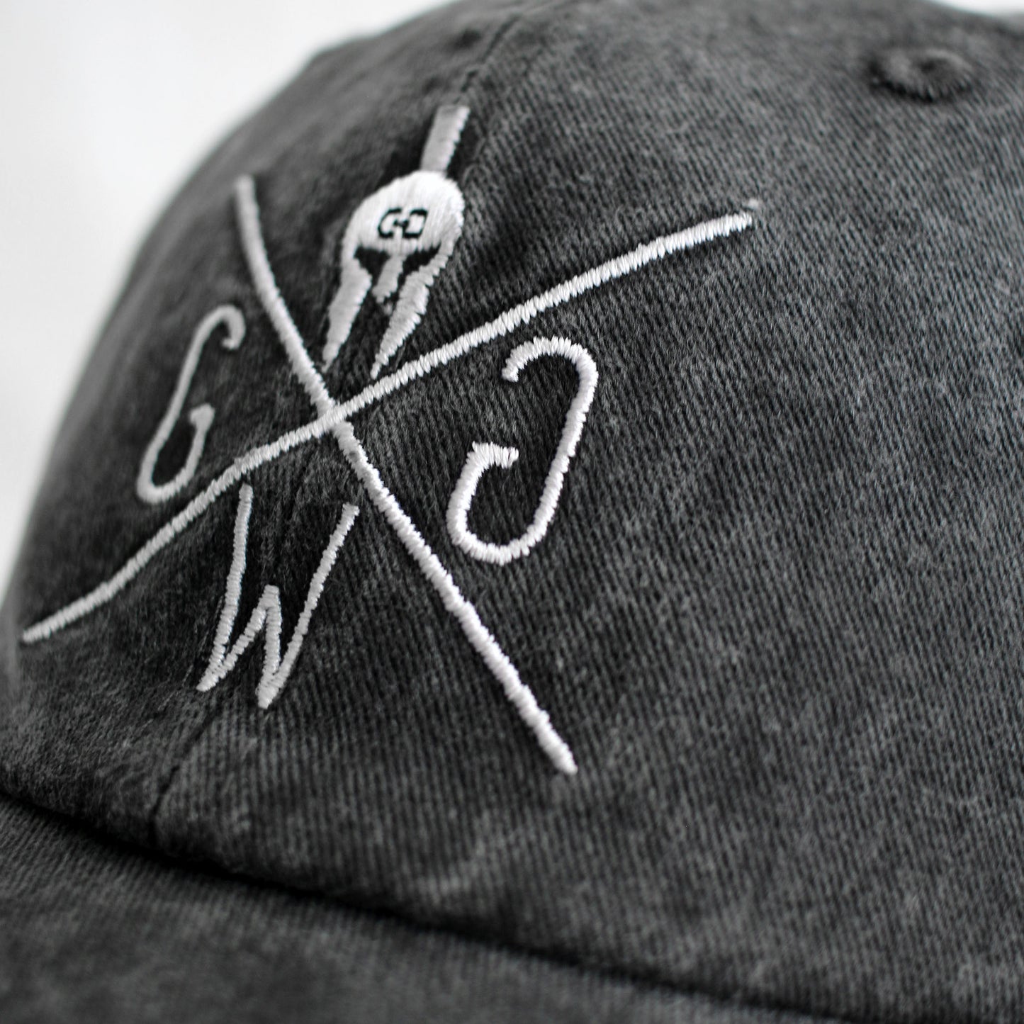 Baseball Cap 'California' - Stonewashed Schwarz