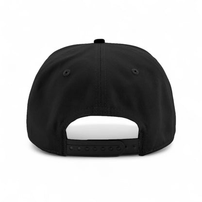 Stylische Base Cap Schwarz mit verstellbarem Snapback – Ideal für Training, Freizeit und urbanen Streetstyle