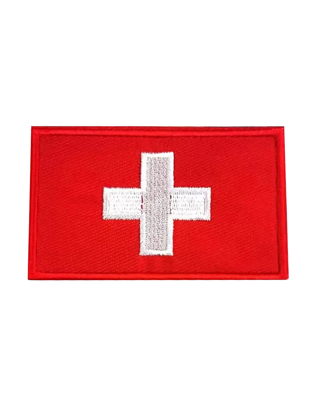 Swiss Flag Patch - Hook and Loop