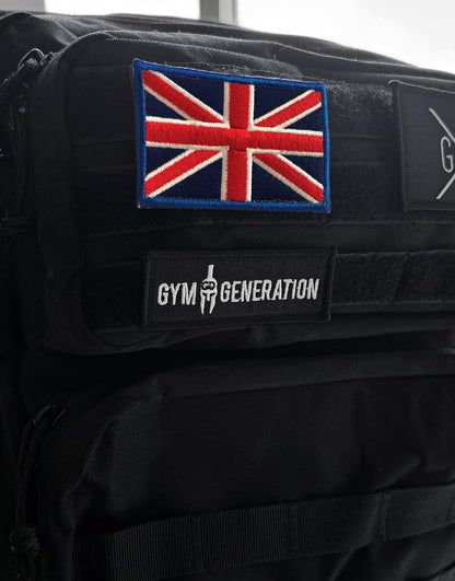 England Patch mit Klettverschluss von Gym Generation – hochwertig verarbeitet, ein stilvolles Accessoire für Kleidung und Ausrüstung mit britischem Flair.