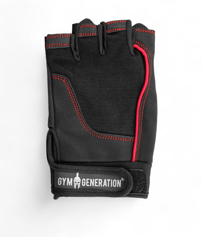 Weightlifting Gloves with Padding - Black