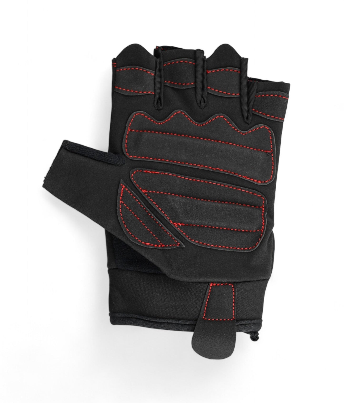 Weightlifting Gloves with Padding - Black