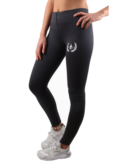 Gym Generation Damen-Sportleggings in Schwarz, atmungsaktiv und elastisch für intensives Workout und Sport.