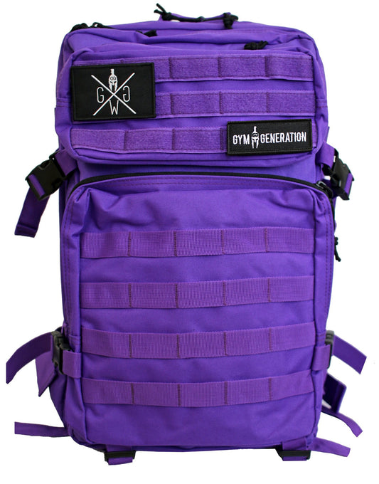 Gym Backpack Adventurer - Retro Purple