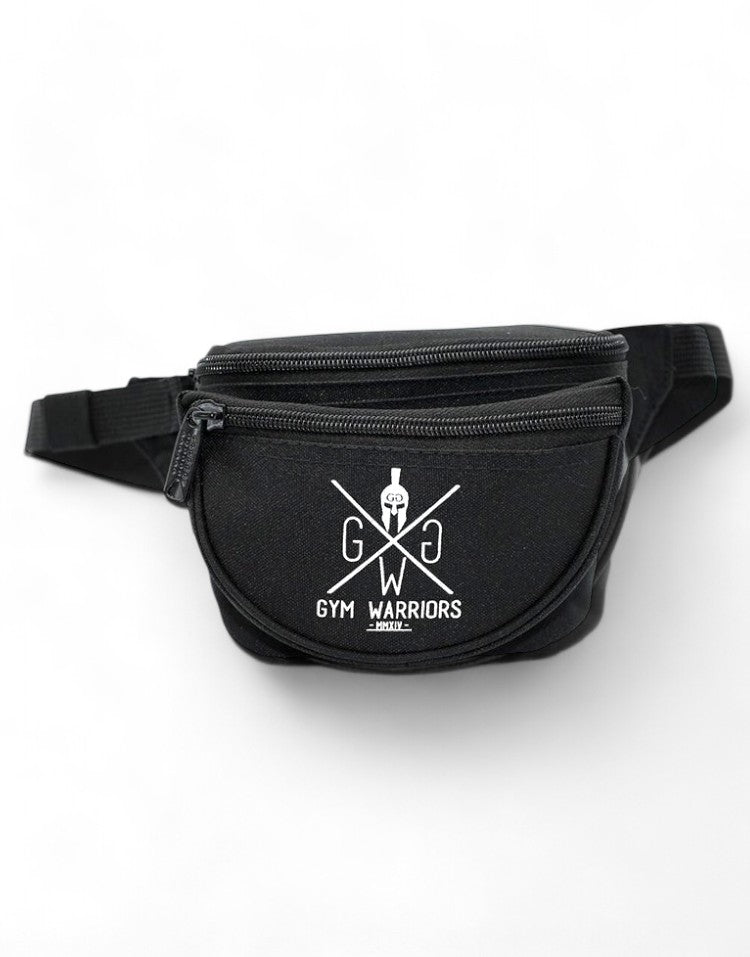 Bauchtasche von Gym Generation mit drei Reißverschlusstaschen für Alltag und Fitness
