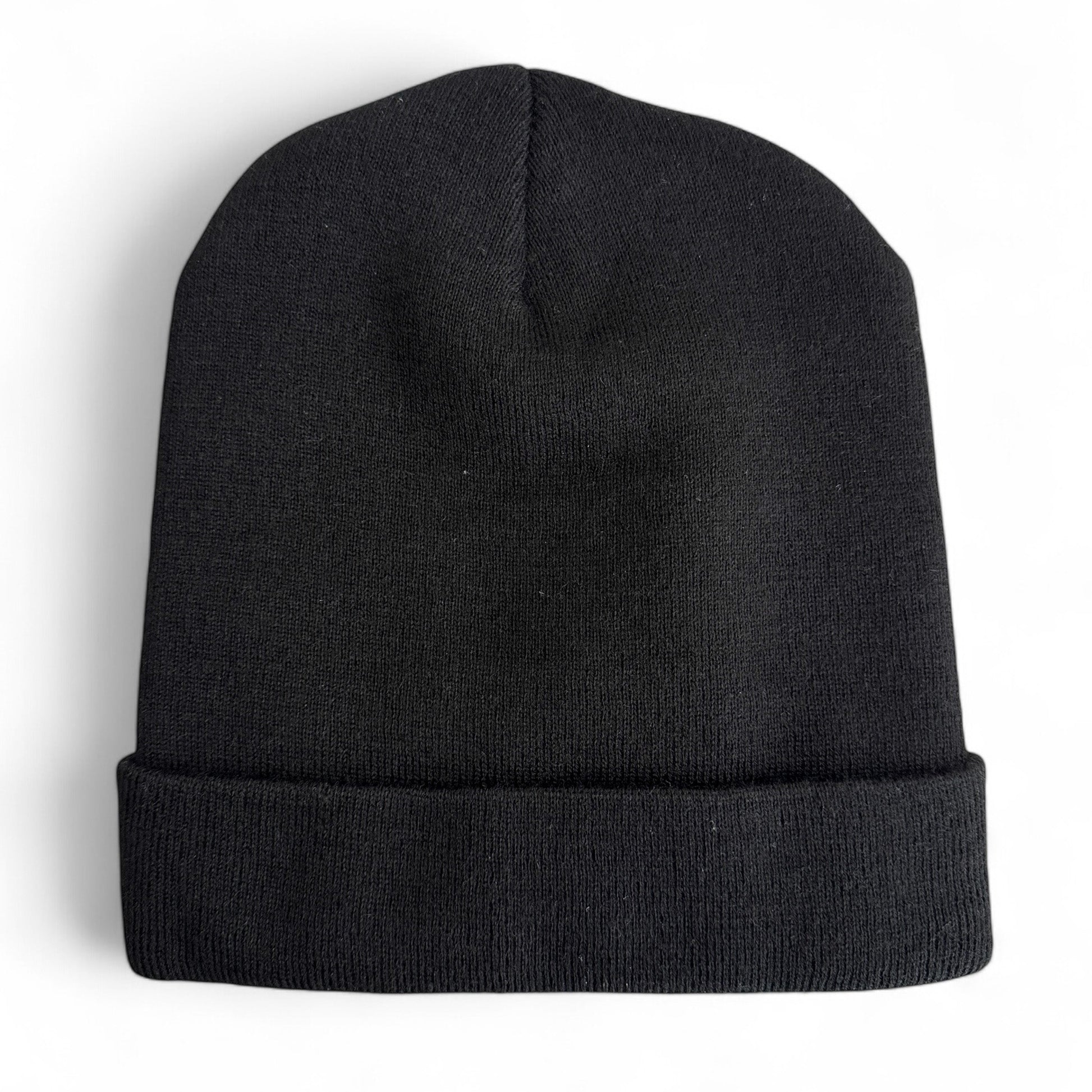 Schwarze Sport Beanie – Gym Generation Mütze für Herren und Damen, mit zeitlosem Design und perfekter Passform für Training und Freizeit.