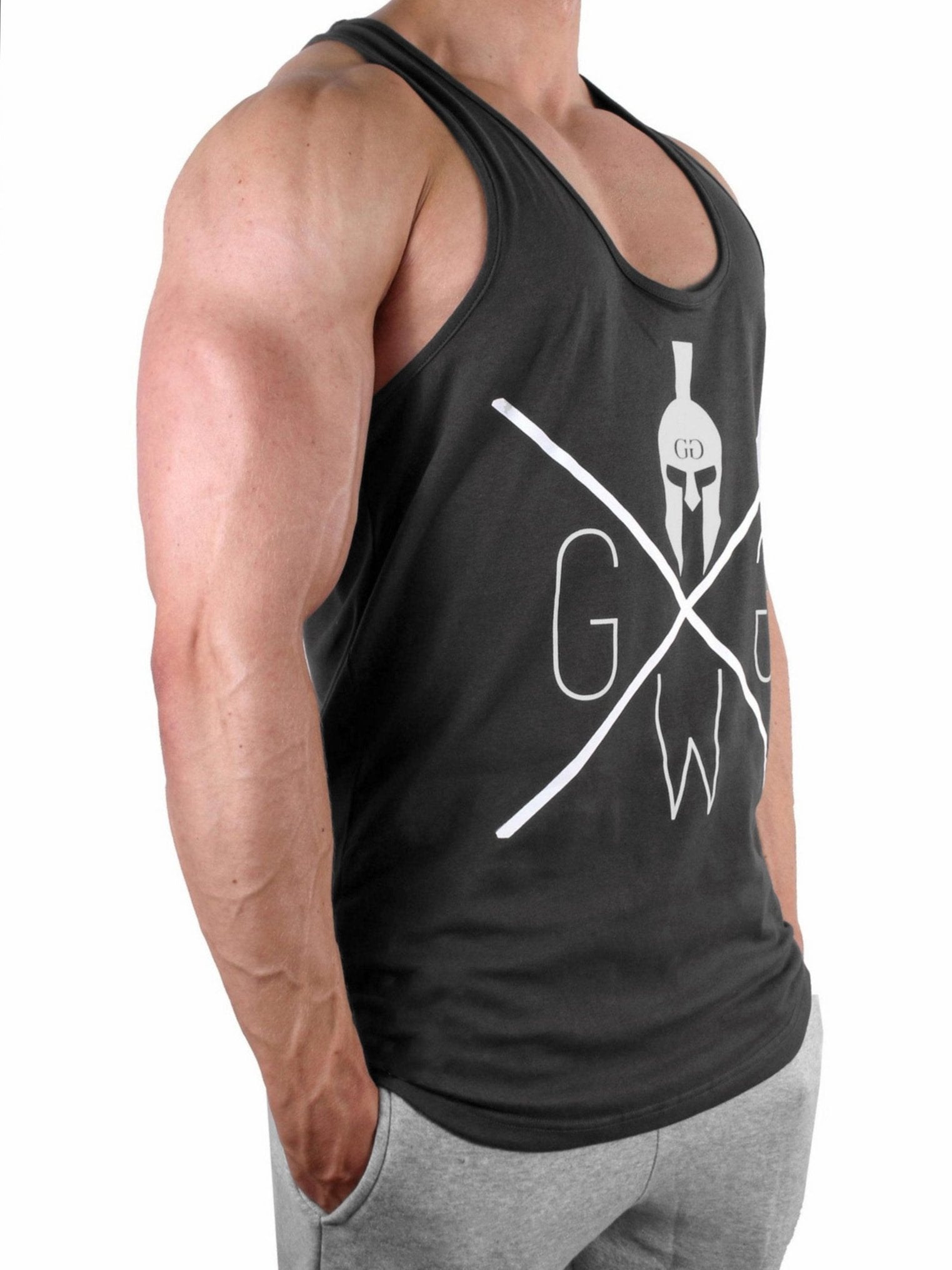 Stringer Tank Top Grau