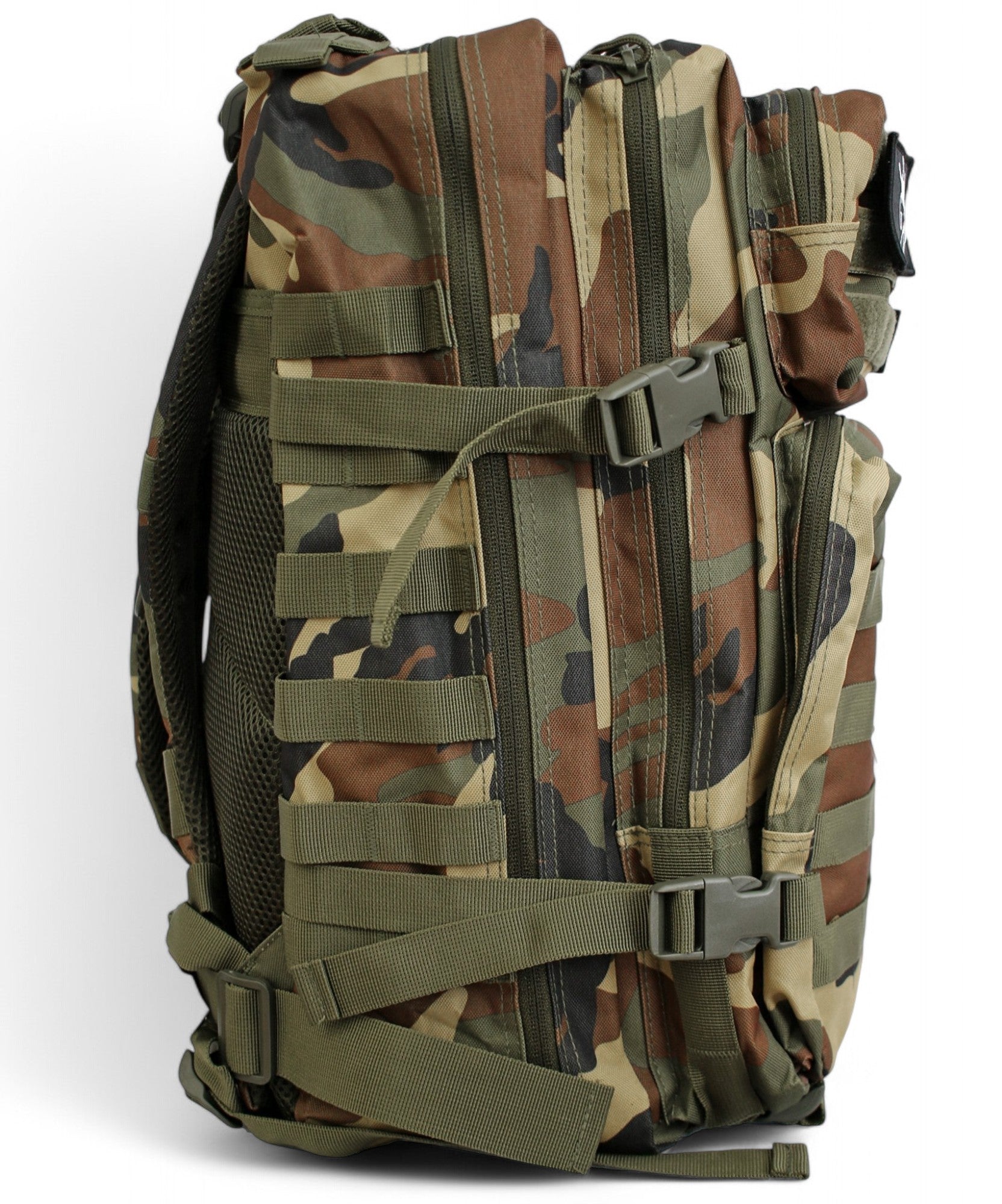 Gym Rucksack Camo – Vielseitiger und langlebiger Rucksack von Gym Generation, mit individuellem Design, vier Hauptfächern und gepolsterten Gurten.