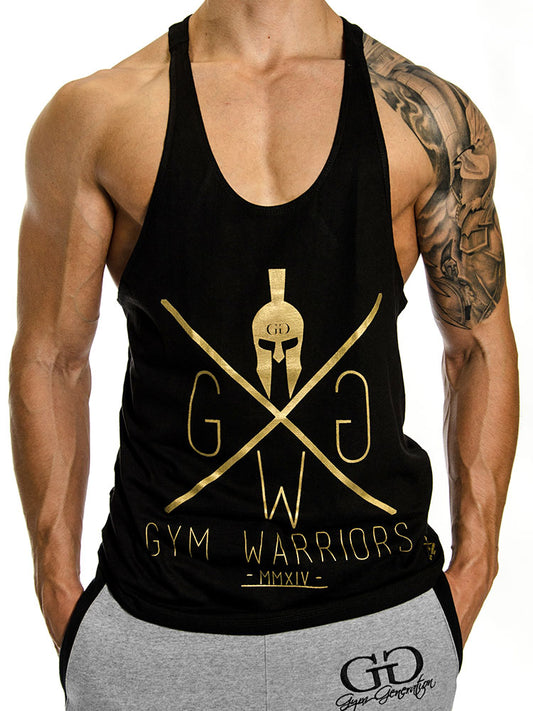Gym Warriors Stringer - Gold