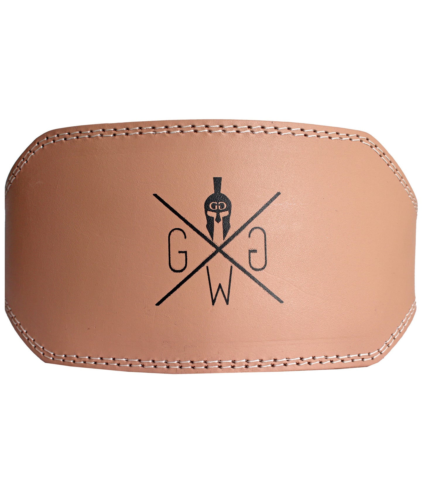 Leather Weightlifting Belt - Brown