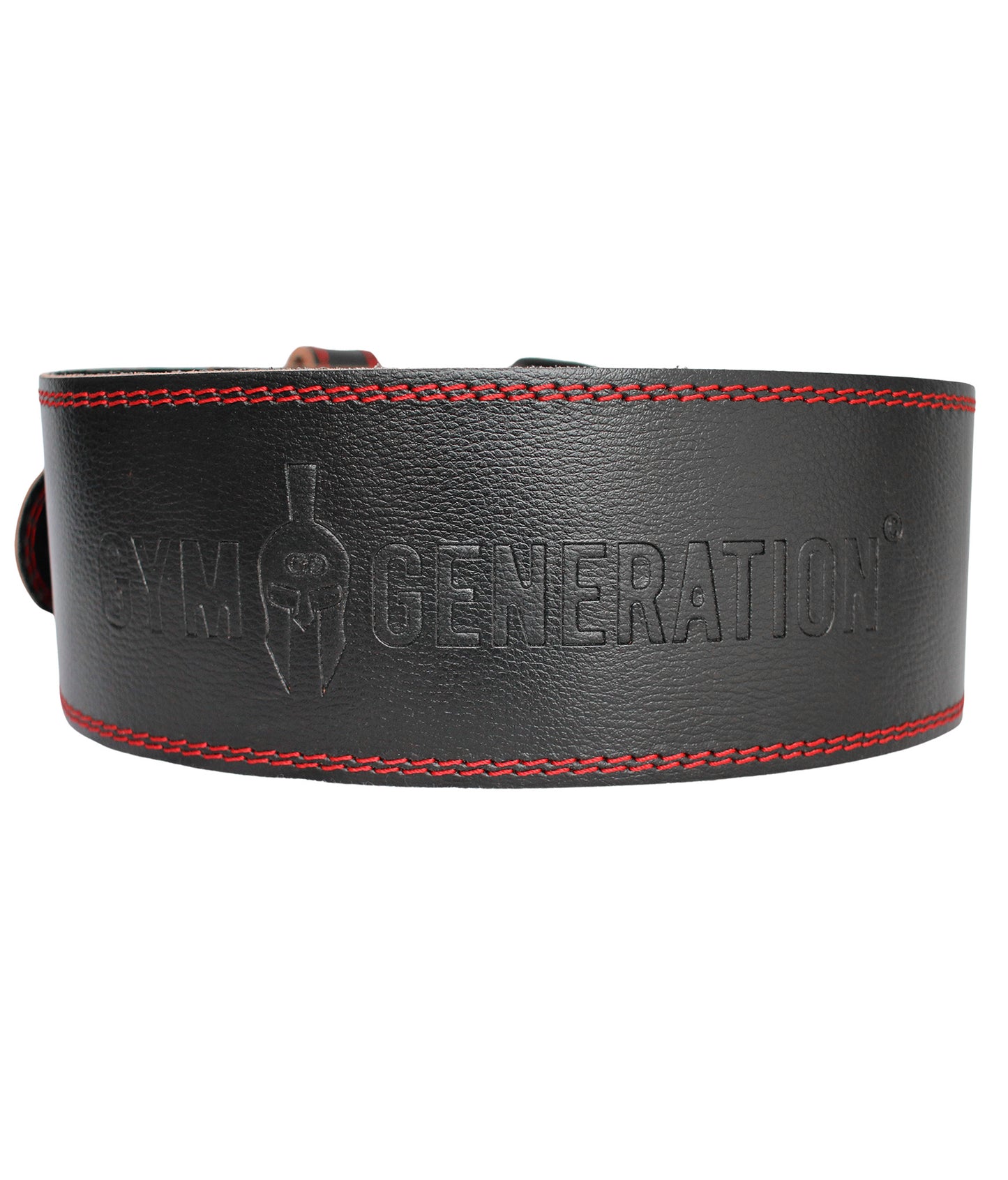 Premium Leather Weightlifting Belt - Black