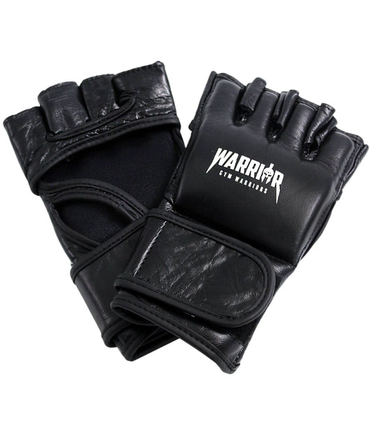 Gym Warriors MMA Boxhandschuhe aus hochwertigem Rindsleder für Kampfsporttraining
