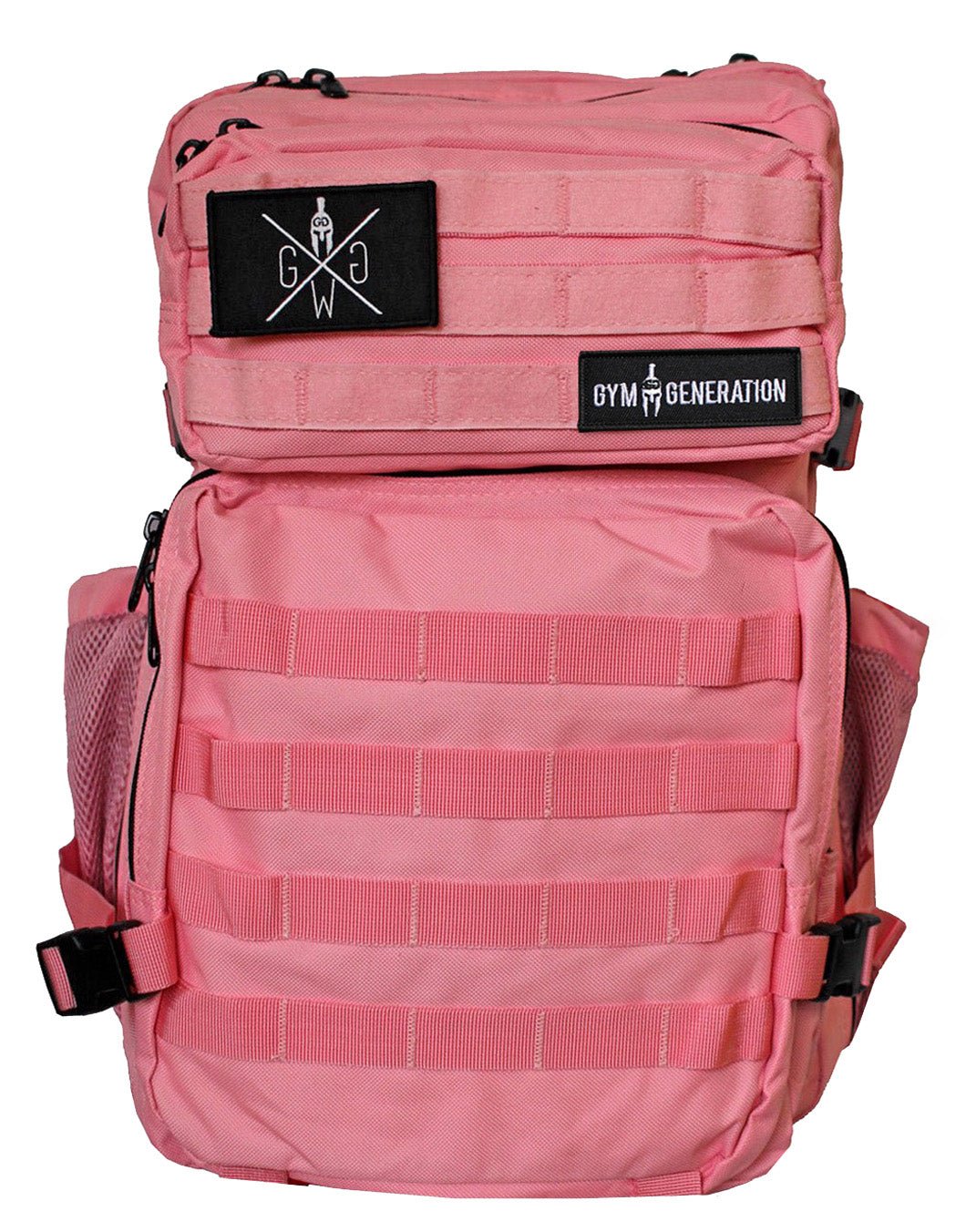 Rucksack Pink von Gym Generation – Stylischer und funktionaler Damen Rucksack mit 45L Fassungsvermögen, ideal für Fitness, Reisen und Outdoor-Abenteuer.