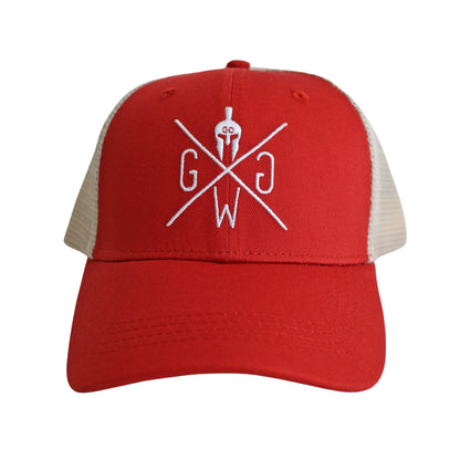 Venice Trucker Cap - Red