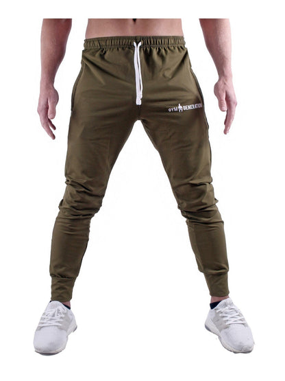 V8 Premium Gym Pants - Olive