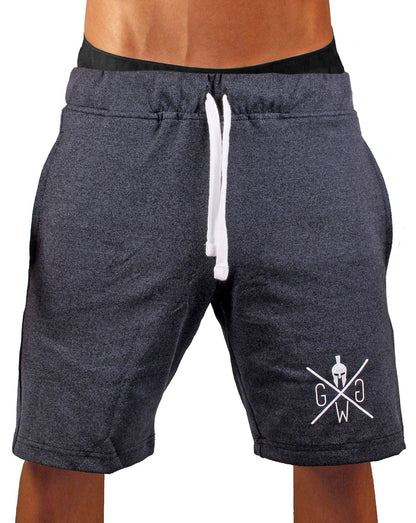 Herren Sport Shorts in Dunkelgrau von Gym Generation, ideal für intensive Workouts und stylische Freizeit-Looks.