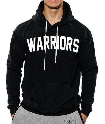 Warriors College Hoodie - Black