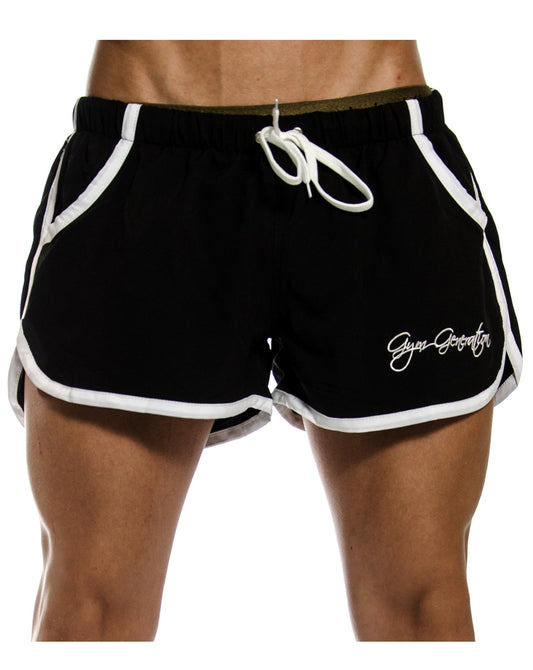Aesthetic Gym Shorts - Schwarz - Gym Generation®--www.gymgeneration.ch