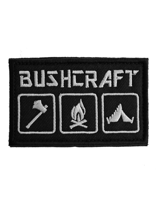 Bushcraft Patch - Schwarz - Gym Generation®--www.gymgeneration.ch