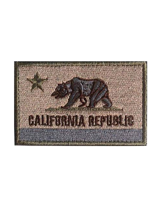 California Republic Patch - Gold - Gym Generation®--www.gymgeneration.ch