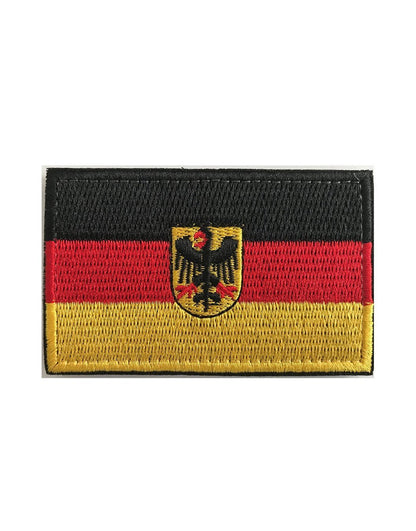 Deutschland Flagge Patch - Klettverschluss - Gym Generation®--www.gymgeneration.ch