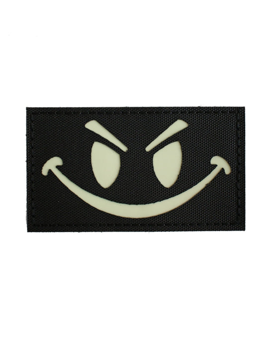 Evil Smiley Patch (Leuchtet im Dunkeln) - Gym Generation®--www.gymgeneration.ch