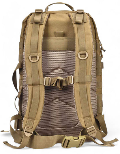 Gym Rucksack Sahara Beige – Adventurer Freizeitrucksack von Gym Generation, langlebig, personalisierbar und ideal für Training, Reisen und Outdoor-Aktivitäten.