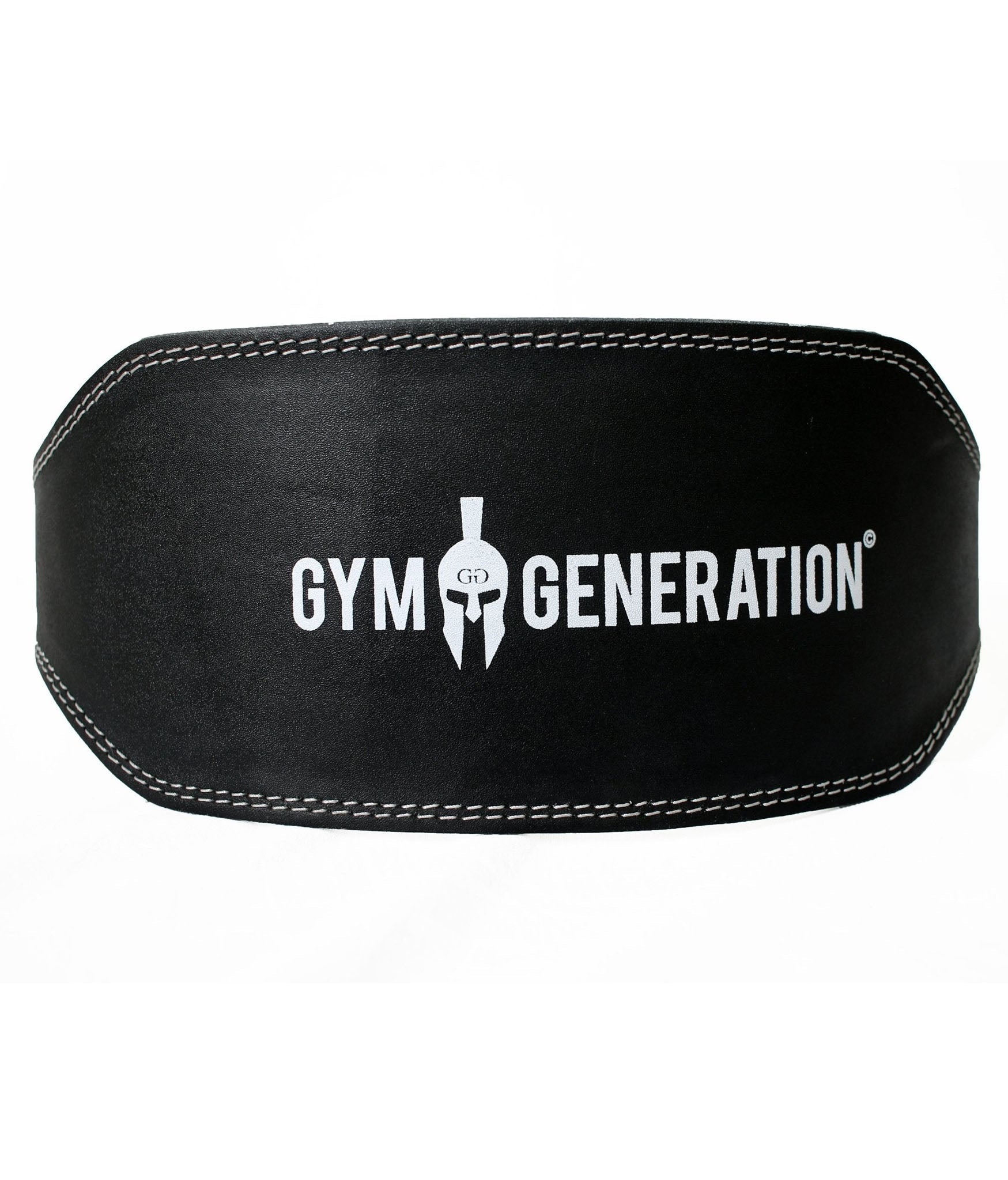 Gewichtheber Gürtel Schwarz von Gym Generation für Kraftsport und Bodybuilding