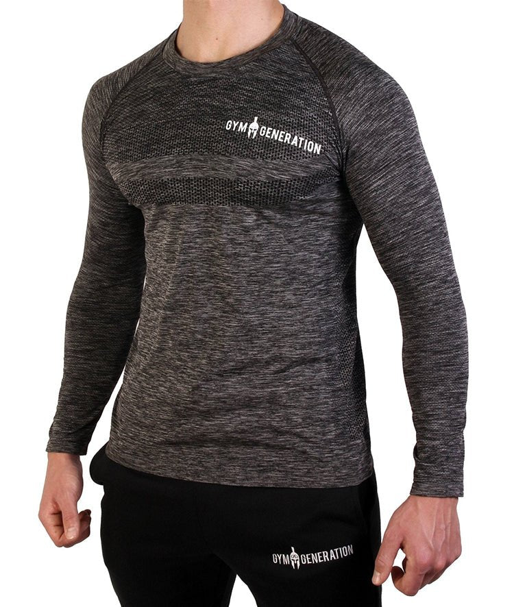 Herren Sportshirt von Gym Generation in nahtlosem Design, bietet optimalen Komfort und maximale Flexibilität. Perfekt für Fitness, Outdoor-Sport und Freizeitaktivitäten.