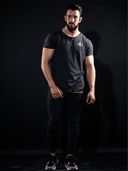 Herren Fitness T-Shirt in Grau von Gym Generation – langlebig, bequem und ideal für Sport und Freizeit