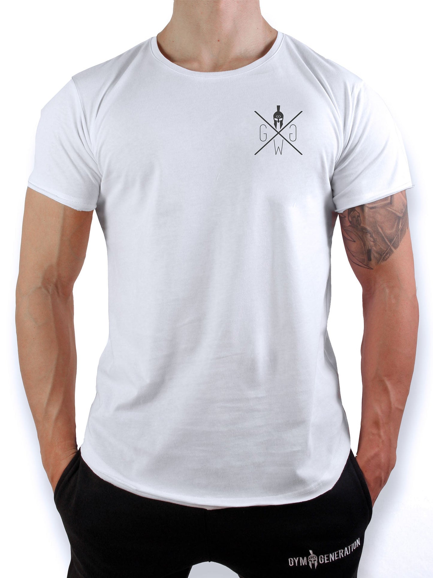 Valhalla T-Shirt - Weiss - Gym Generation®--www.gymgeneration.ch