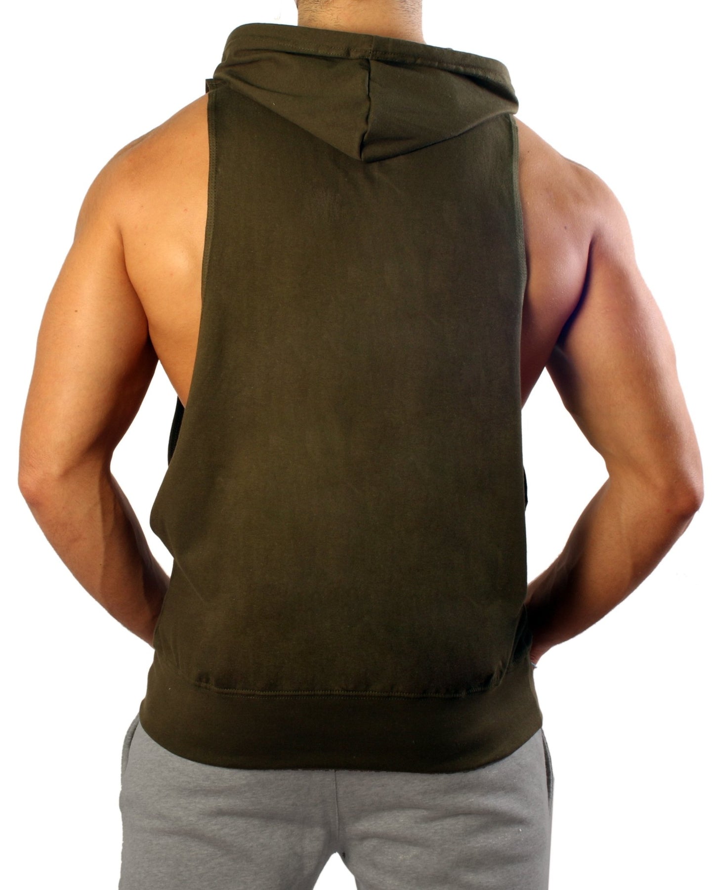 Hoodie-Tanktops für Fitness, Bodybuilding und sportliche Freizeitoutfits.