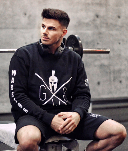 Fitness Sweater aus hochwertiger Baumwollmischung für maximalen Komfort beim Workout