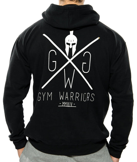 Gym Warriors Sport Hoodie - Schwarz - Gym Generation®--www.gymgeneration.ch