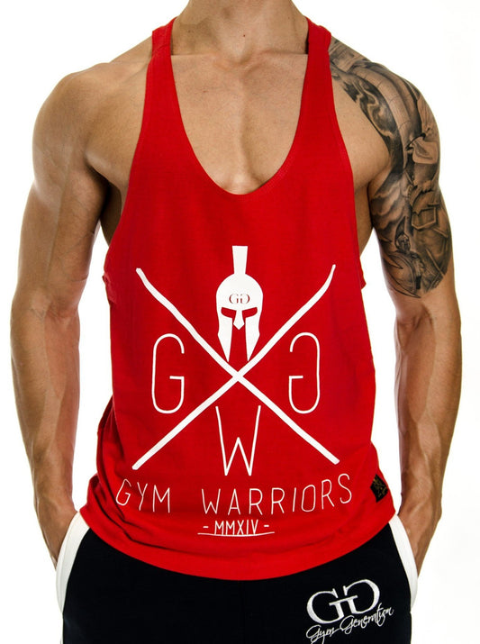 Gym Warriors Stringer - Rot - Gym Generation®--www.gymgeneration.ch