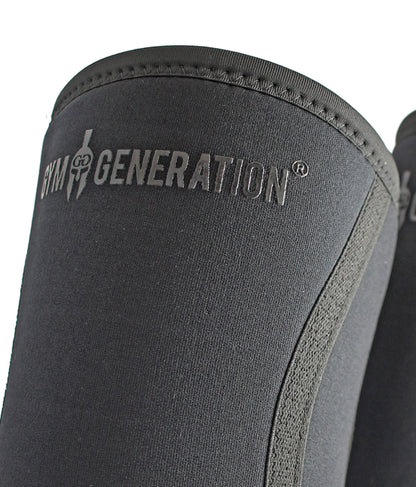 Knie Bandage 5mm Neopren - Schwarz - Gym Generation®--www.gymgeneration.ch