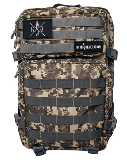 Militär Rucksack mit Camo-Muster – Robuster Outdoor-Rucksack, ideal für Wandern, Reisen und Abenteuer, mit großem Fassungsvermögen und langlebigem Design.