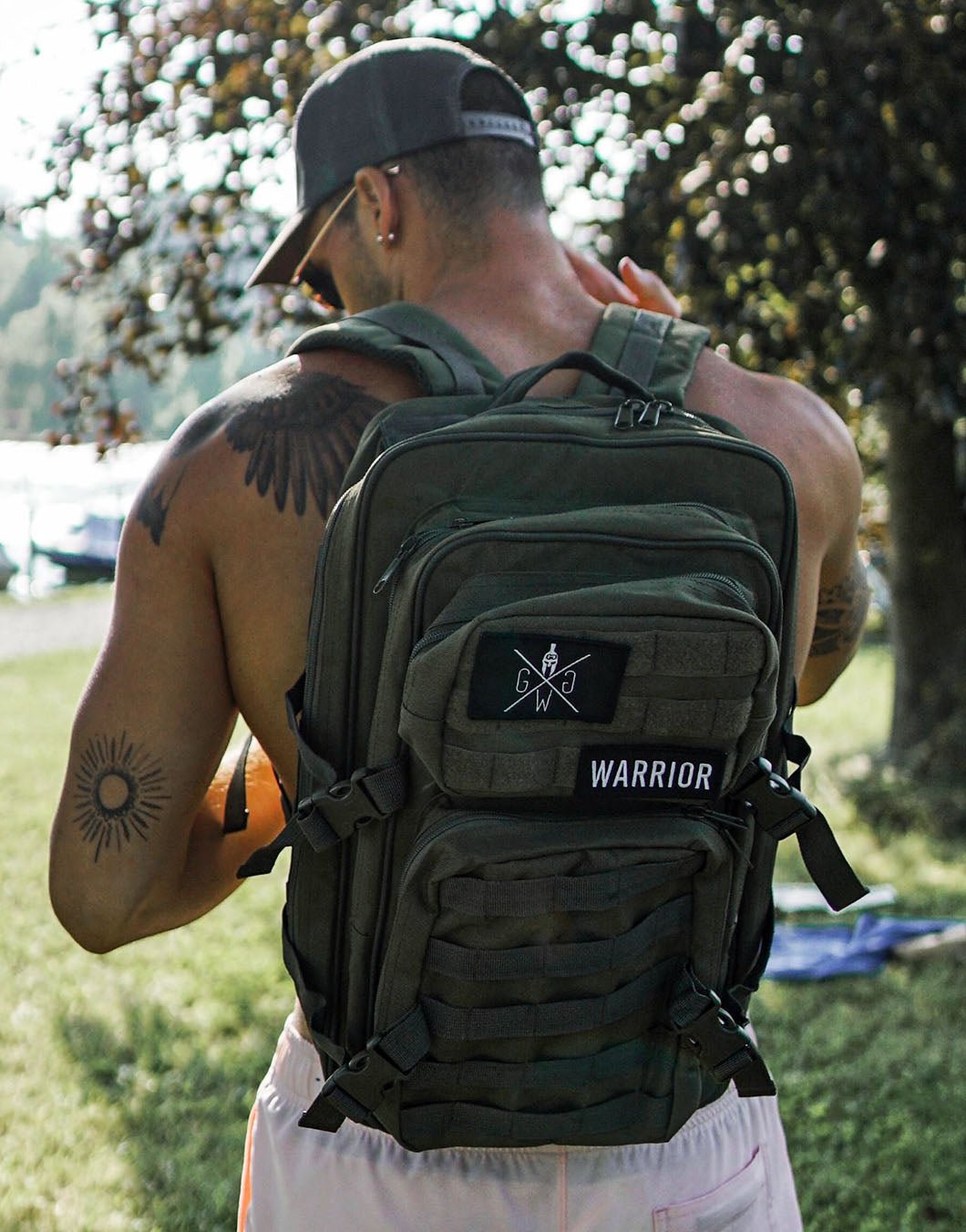 Warrior Patch con velcro per il tuo zaino militare – Gym Generation®