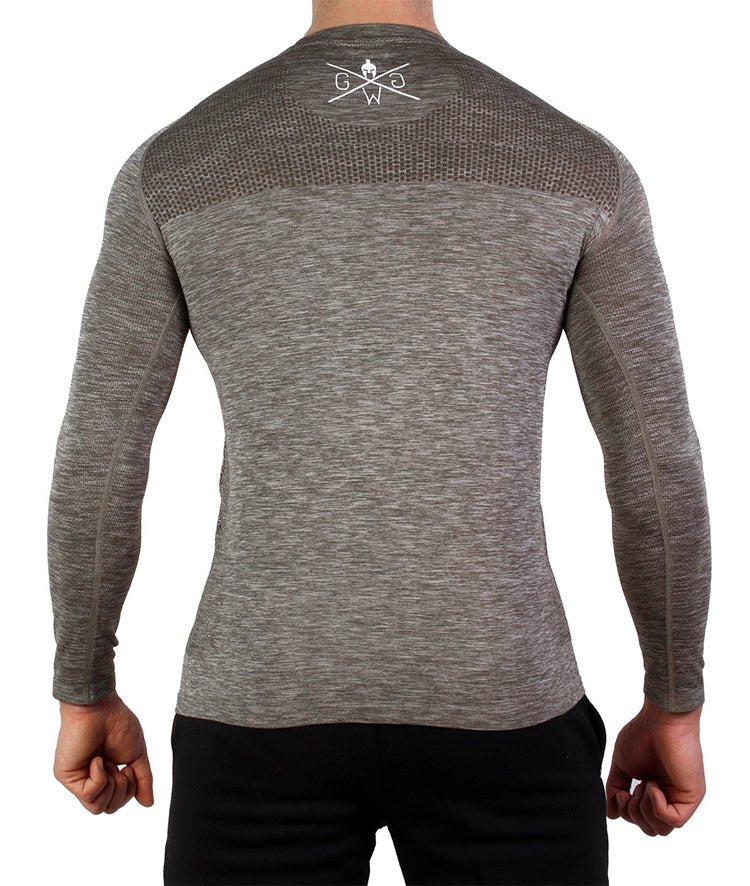 Seamless Longsleeve Sport Shirt - Cypres - Gym Generation®--www.gymgeneration.ch