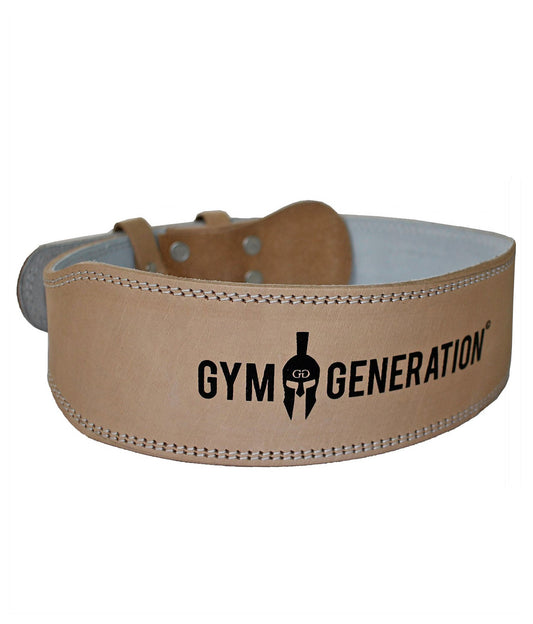 Sport Gewichthebergürtel - Beige - Gym Generation®--www.gymgeneration.ch