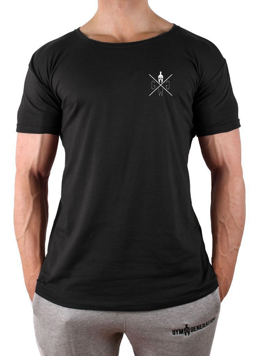 Unleash your Warrior T-Shirt - Schwarz - Gym Generation®--www.gymgeneration.ch