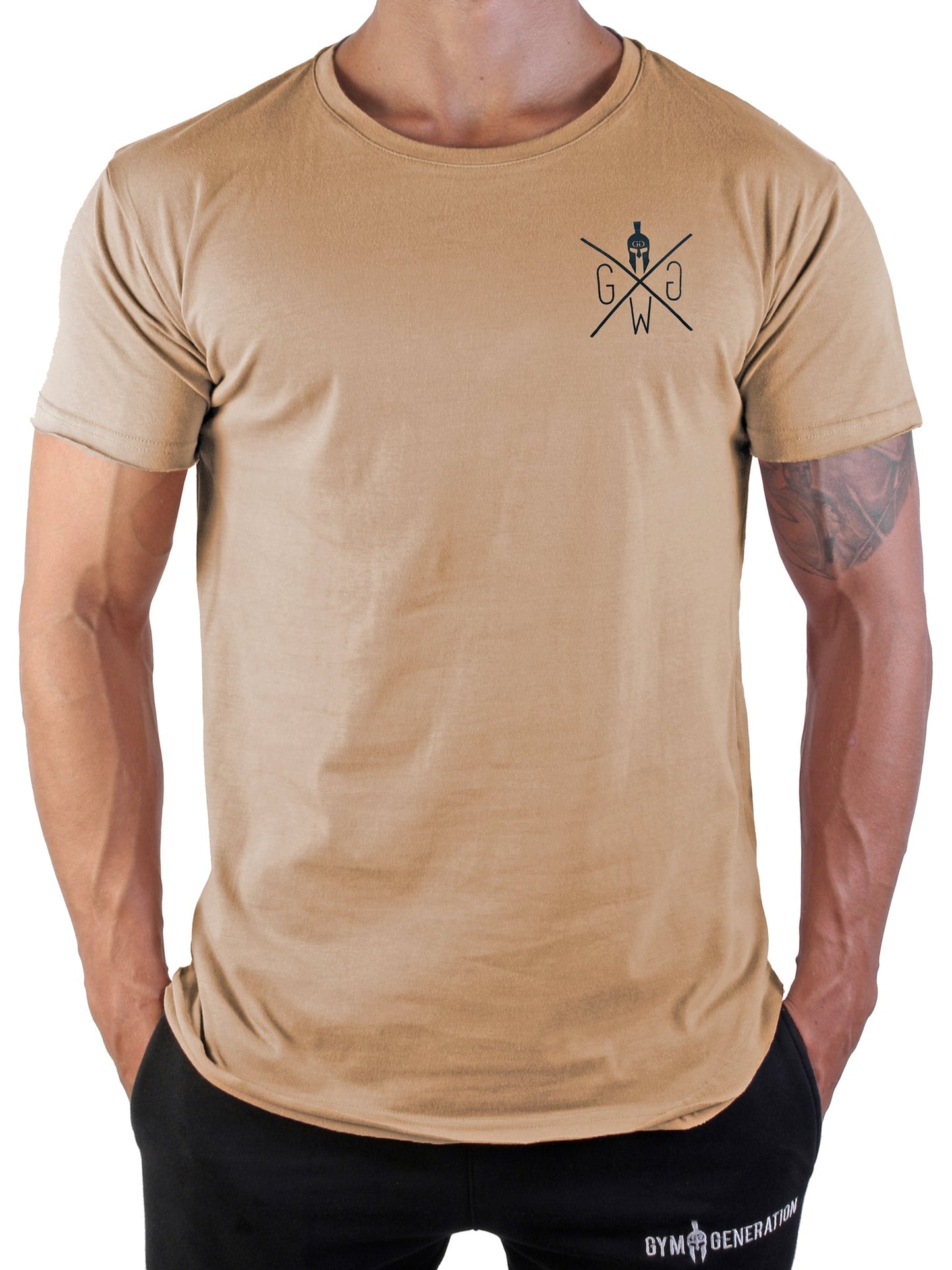 Urban Warrior T-Shirt - Off White - Gym Generation®--www.gymgeneration.ch