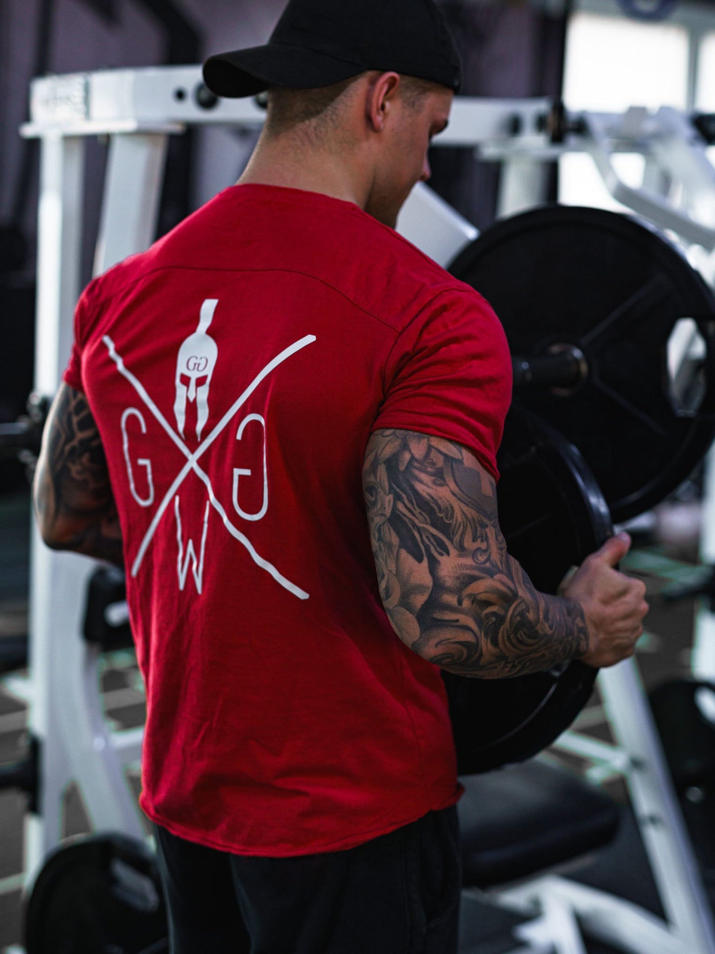 Urban Warrior T-Shirt - Rot - Gym Generation®--www.gymgeneration.ch