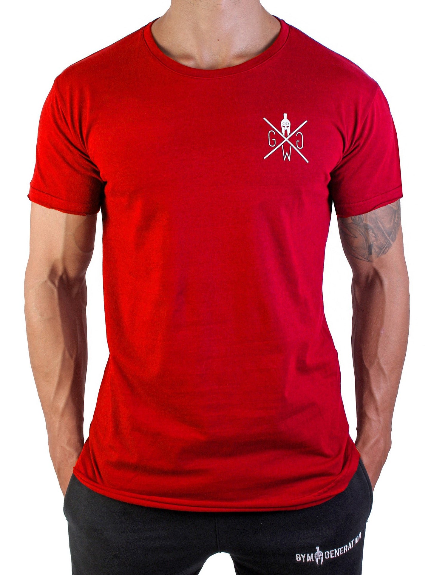 Urban Warrior T-Shirt - Rot - Gym Generation®--www.gymgeneration.ch