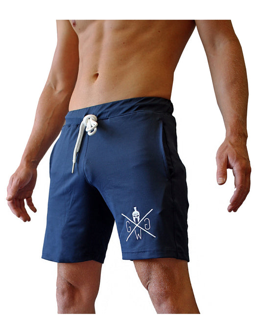 V8 Premium Sport Shorts - Night Blue - Gym Generation®--www.gymgeneration.ch