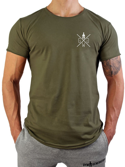 Valhalla T-Shirt - Olive - Gym Generation®--www.gymgeneration.ch
