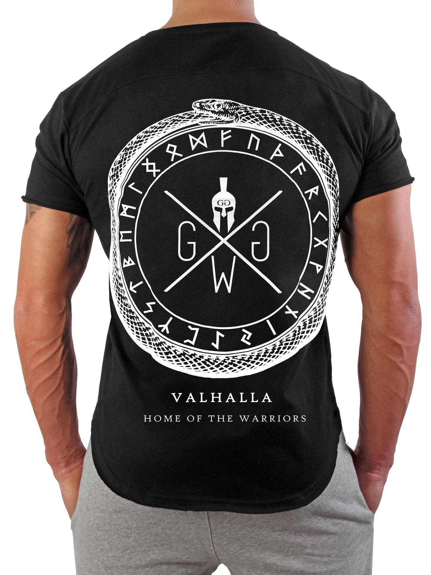 Valhalla T-Shirt - Schwarz - Gym Generation®-7640171167039-www.gymgeneration.ch