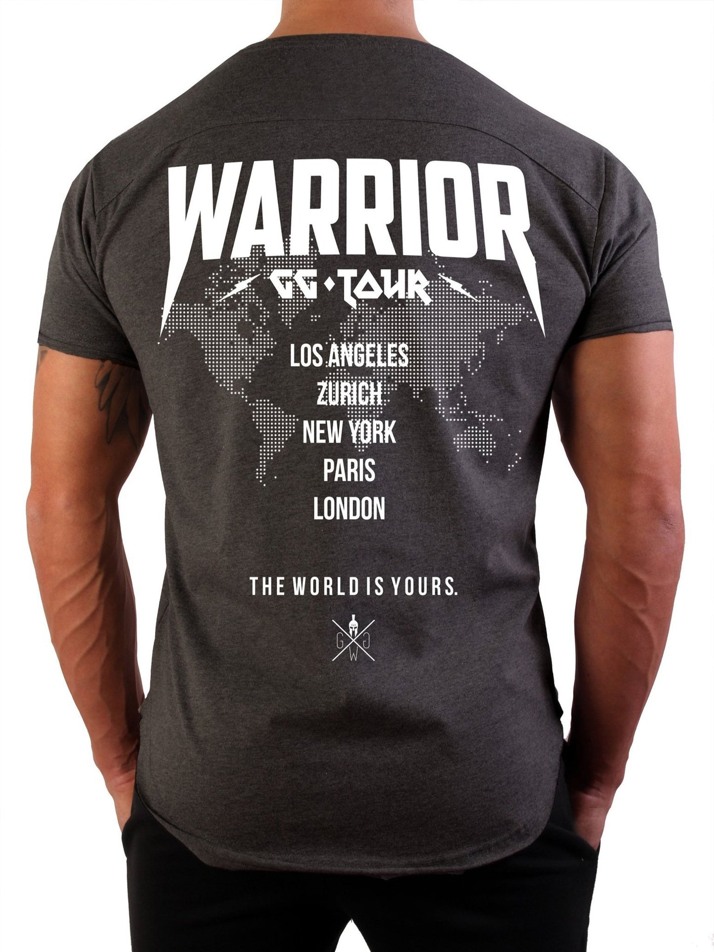 Warrior T-Shirt - World Tour - Gym Generation®--www.gymgeneration.ch